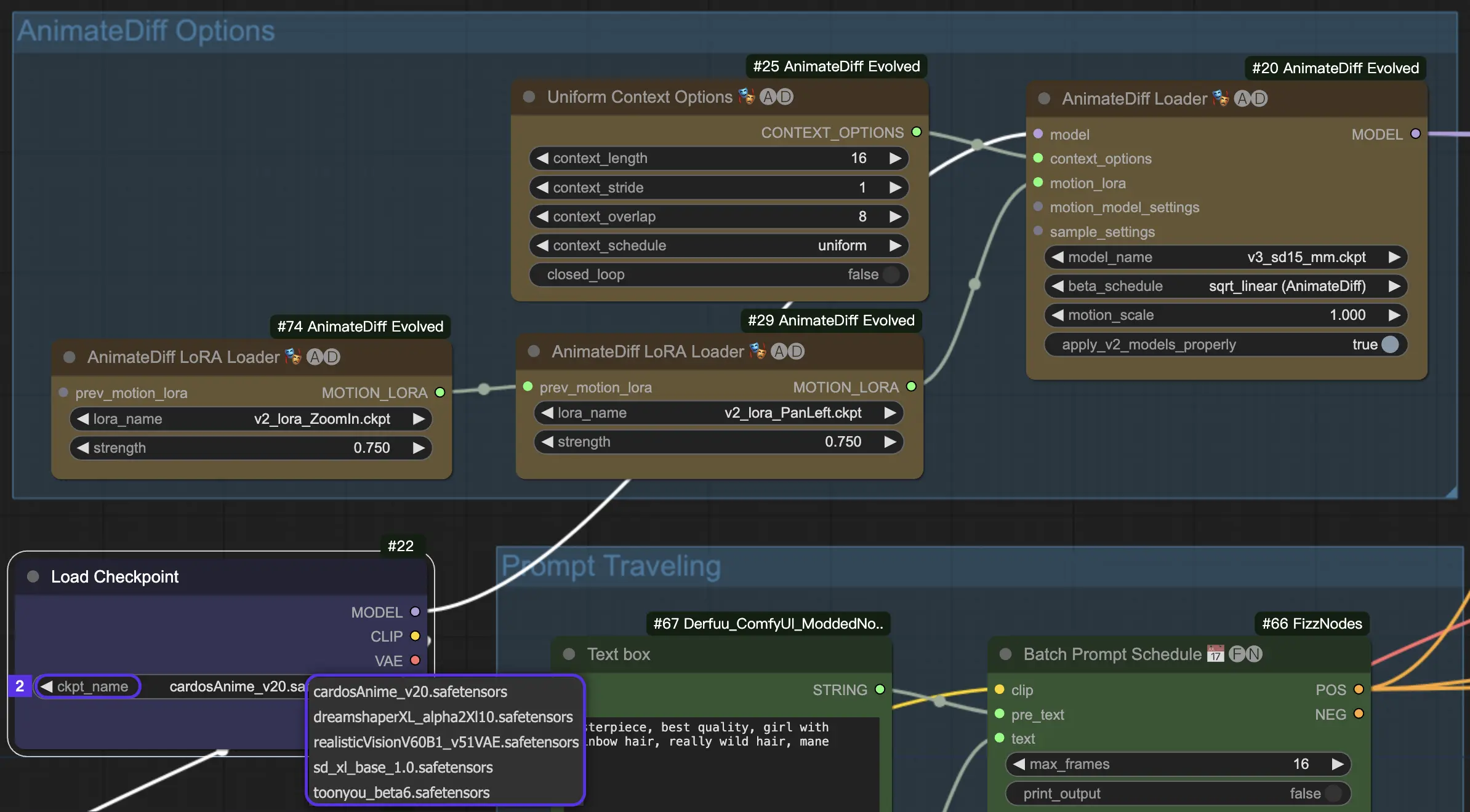 Animatediff Comfyui Workflowtutorial Stable Diffusion Animation